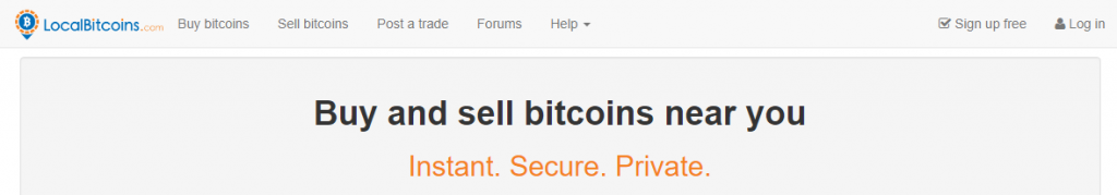 LocalBitcoins Review: Access and Register