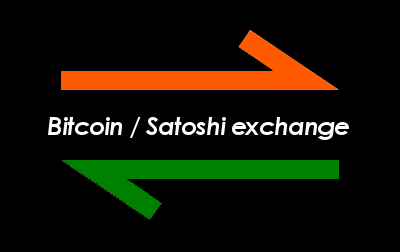 Utilities: Bitcoin / Satoshi Exchange